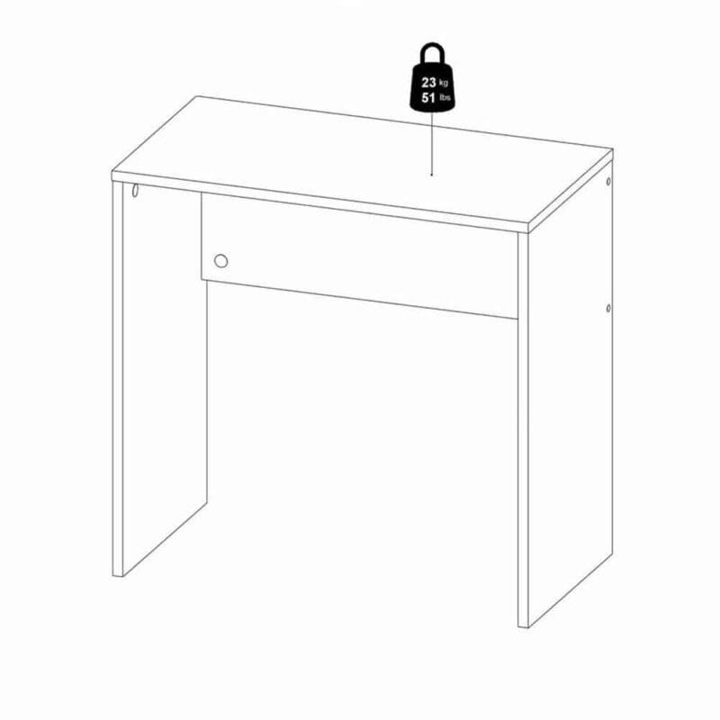 Furniture To Go Function Plus Basic Desk Oak
