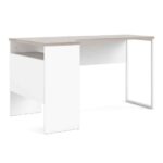 Furniture To Go Function Plus Corner Desk 2 Drawers White Truffle Oak