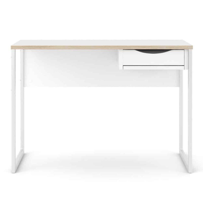 Furniture To Go Function Plus Desk 1 Drawer White Oak Trim