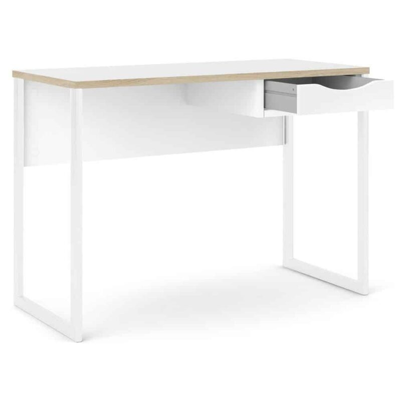 Furniture To Go Function Plus Desk 1 Drawer White Oak Trim