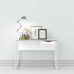 Furniture To Go Function Plus Desk 1 Drawer White Oak Trim