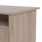 Furniture To Go Function Plus Desk 4 Drawer 1 Door Jackson Hickory Oak