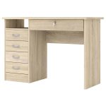Furniture To Go Function Plus Desk 5 Drawers Oak