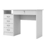 Furniture To Go Function Plus Desk 5 Drawers White