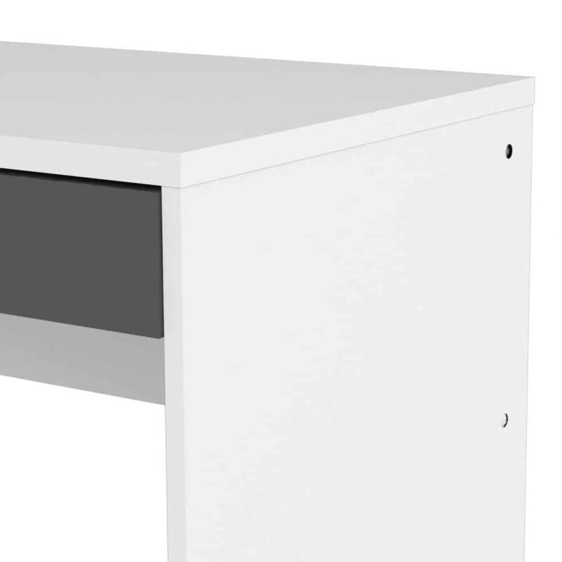 Furniture To Go Function Plus Desk White Grey