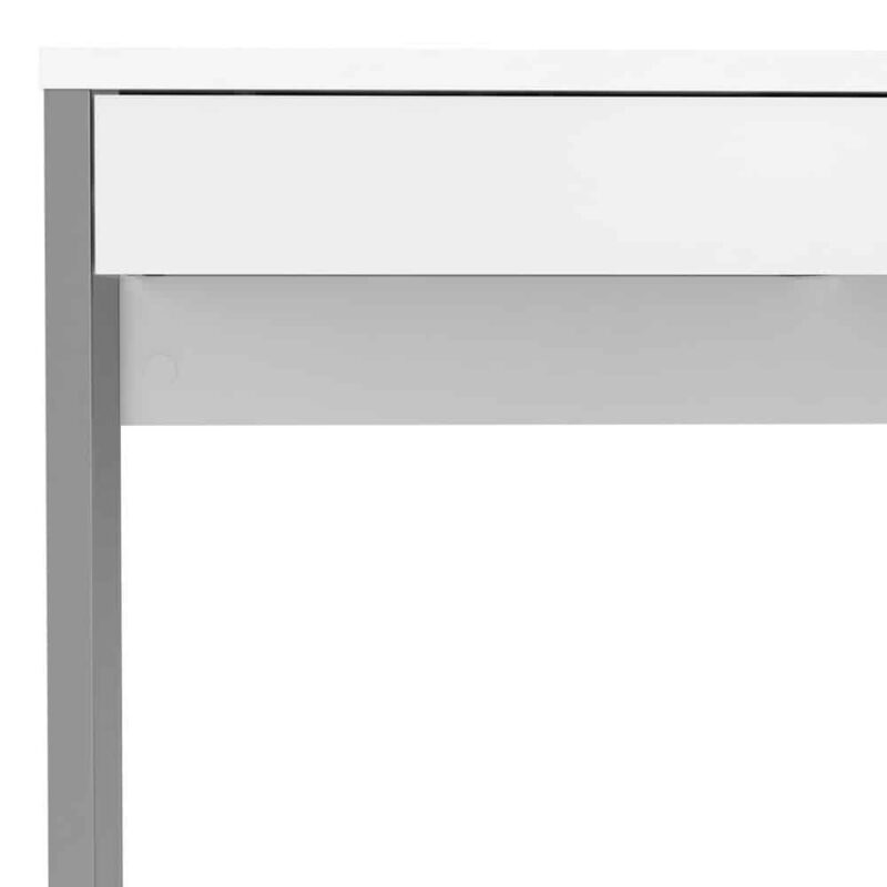 Furniture To Go Function Plus Desk 2 Drawers White High Gloss