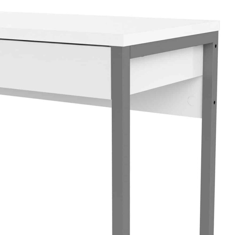 Furniture To Go Function Plus Desk 2 Drawers White High Gloss