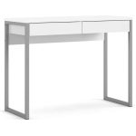 Furniture To Go Function Plus Desk 2 Drawers White High Gloss