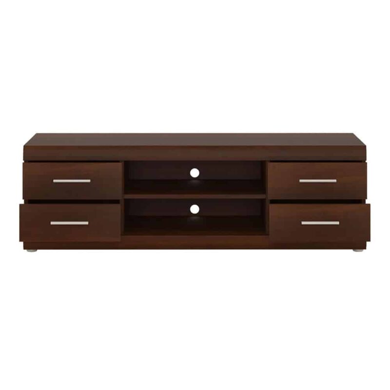 Furniture To Go Imperial Wide 4 Drawer TV Cabinet Mahogany