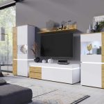 Furniture To Go Luci Bright 160cm Wall Shelf Oak