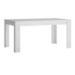 Furniture To Go Lyon Large Extending Dining Table 160cm White High Gloss