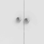 Furniture To Go Madrid 3 Door Wardrobe White