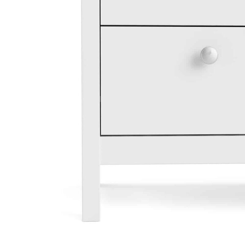 Furniture To Go Madrid 3 Drawer Chest White