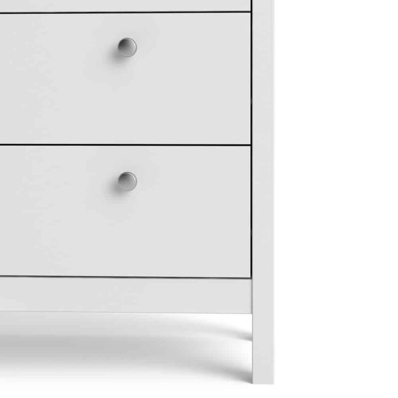 Furniture To Go Madrid China Cabinet 2 Doors 3 Drawers White