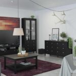 Furniture To Go Madrid Double Dresser 8 Drawers Matt Black