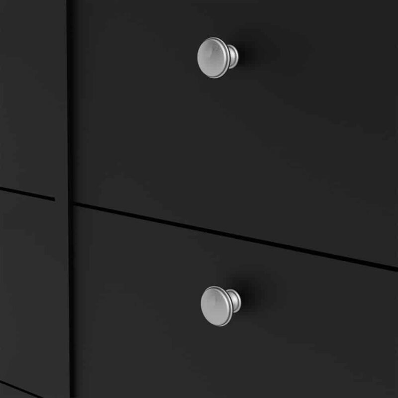 Furniture To Go Madrid Double Dresser 8 Drawers Matt Black