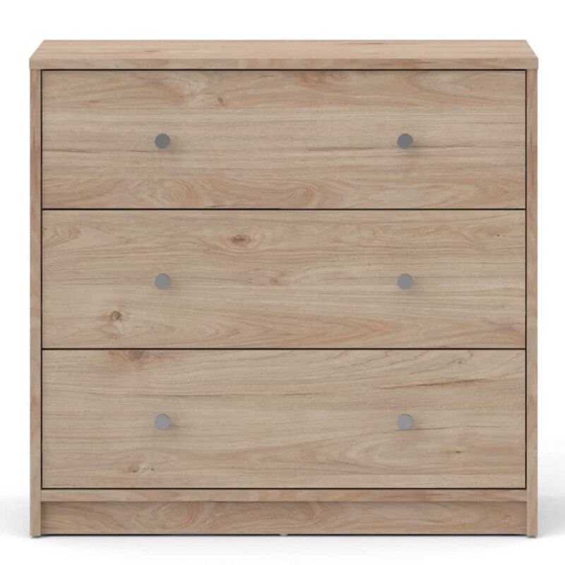 Furniture To Go May 3 Drawer Chest Jackson Hickory Oak