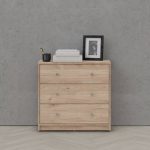 Furniture To Go May 3 Drawer Chest Jackson Hickory Oak