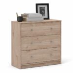 Furniture To Go May 3 Drawer Chest Jackson Hickory Oak