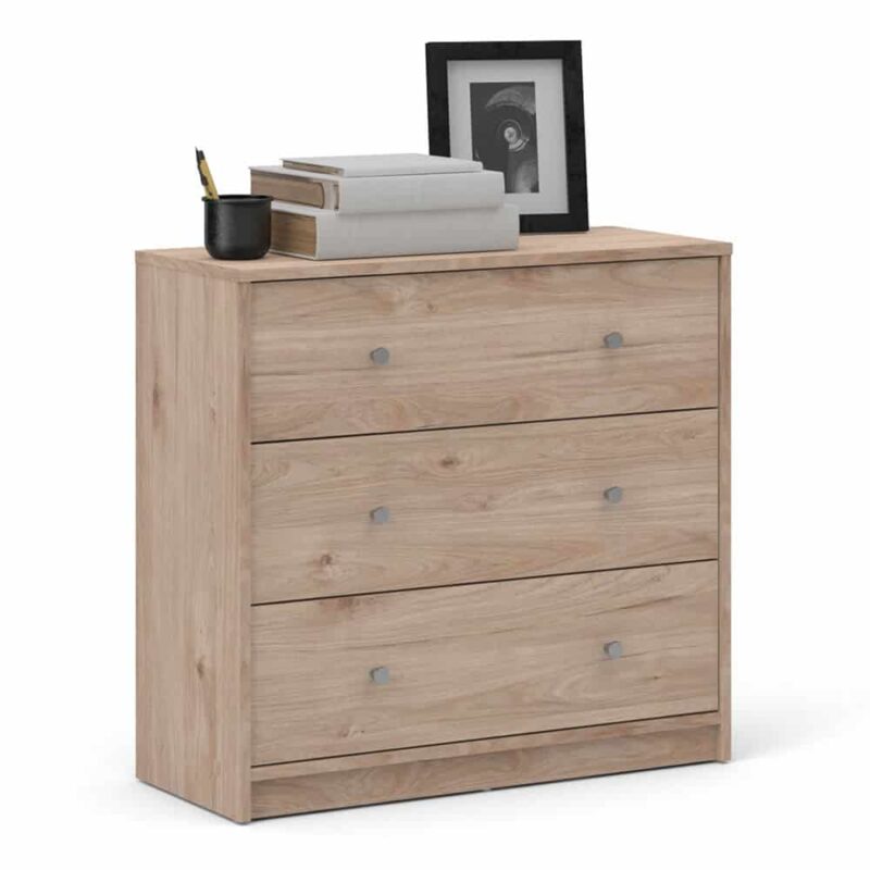 Furniture To Go May 3 Drawer Chest Jackson Hickory Oak