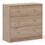 Furniture To Go May 3 Drawer Chest Jackson Hickory Oak