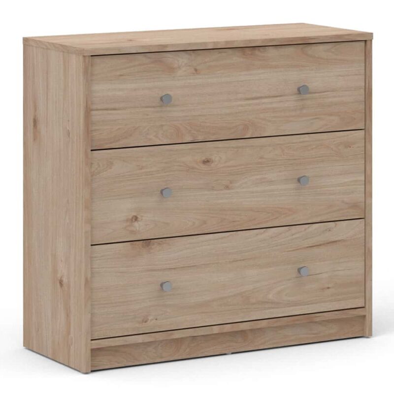 Furniture To Go May 3 Drawer Chest Jackson Hickory Oak