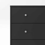 Furniture To Go May 5 Drawer Chest Black