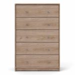 Furniture To Go May 5 Drawer Chest Jackson Hickory Oak