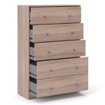 Furniture To Go May 5 Drawer Chest Truffle Oak