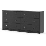 Furniture To Go May 6 Drawer Chest Grey