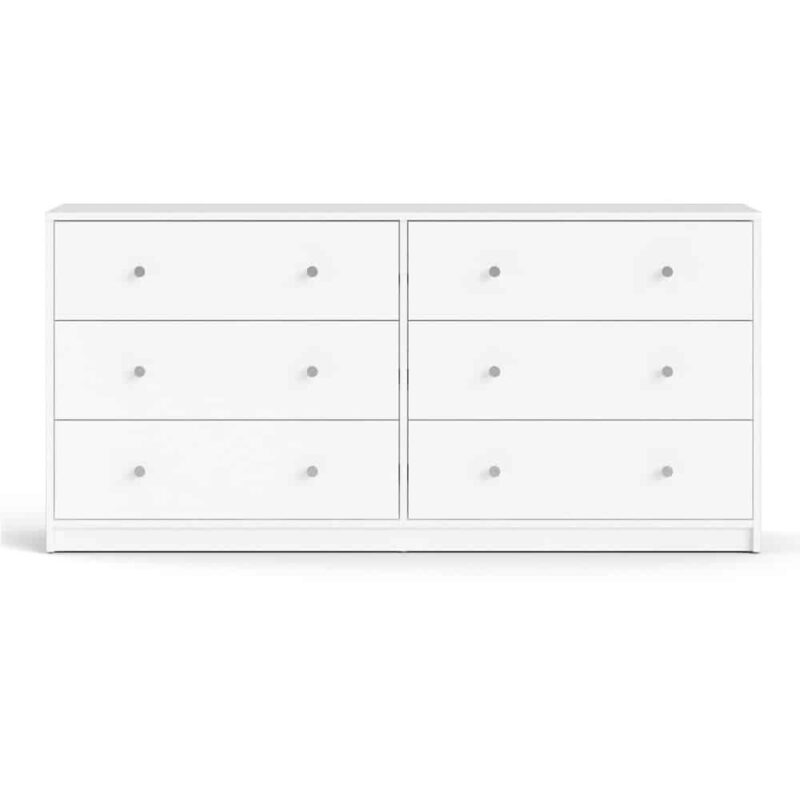 Furniture To Go May 6 Drawer Chest White
