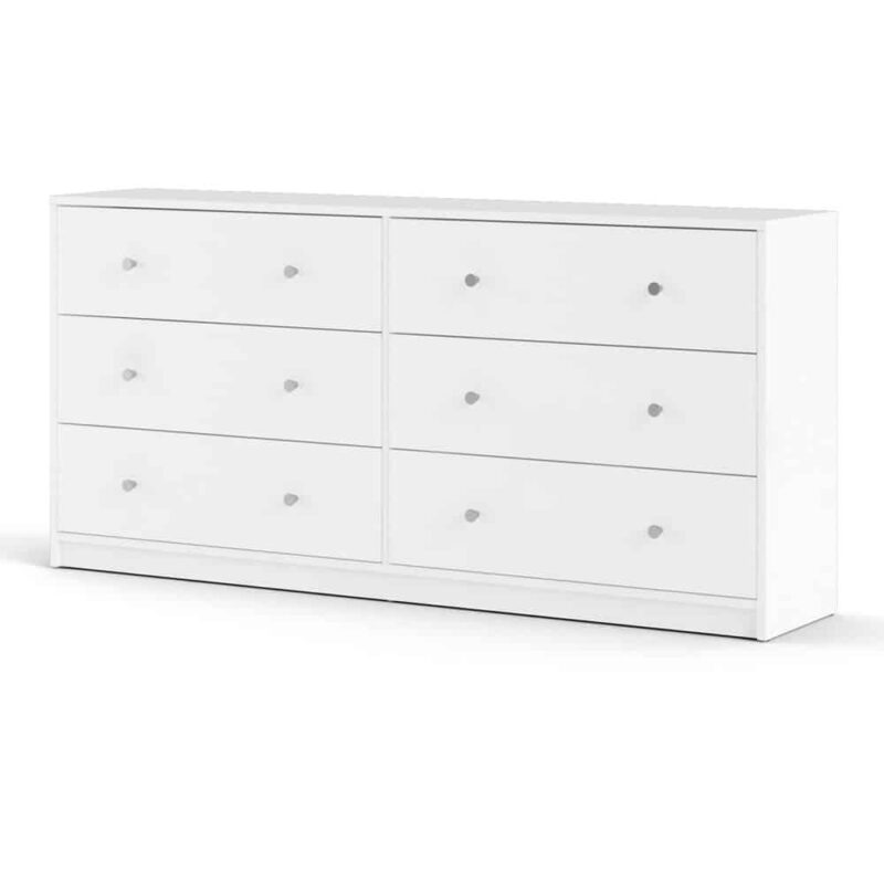 Furniture To Go May 6 Drawer Chest White