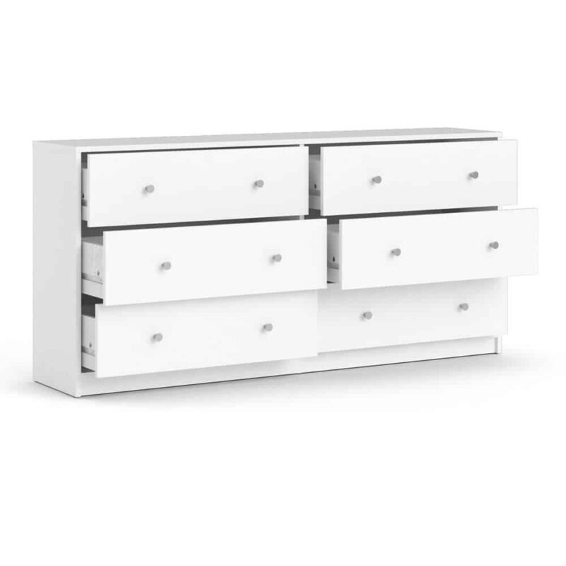 Furniture To Go May 6 Drawer Chest White