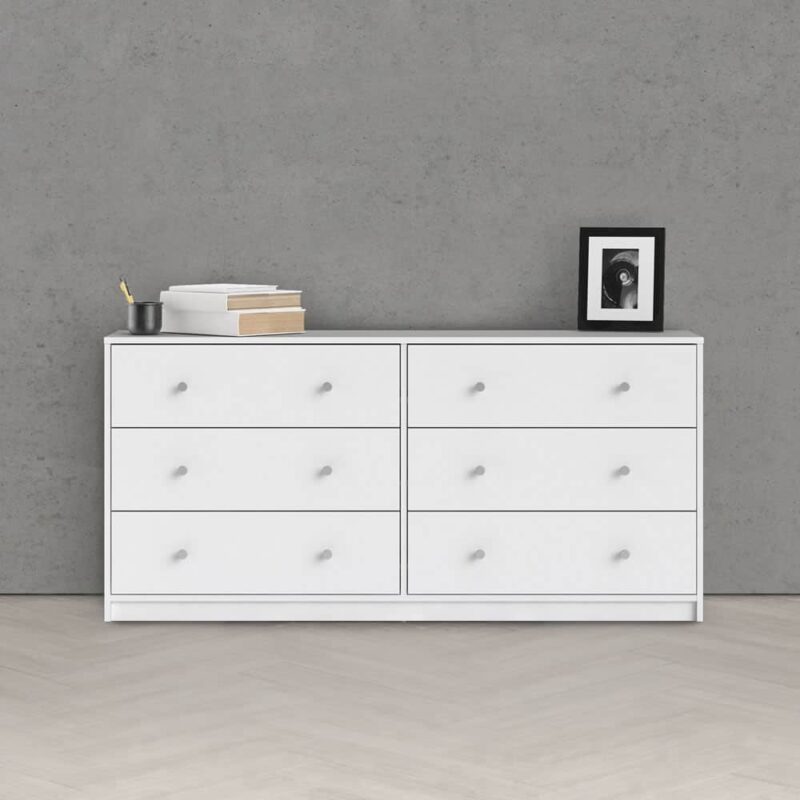 Furniture To Go May 6 Drawer Chest White