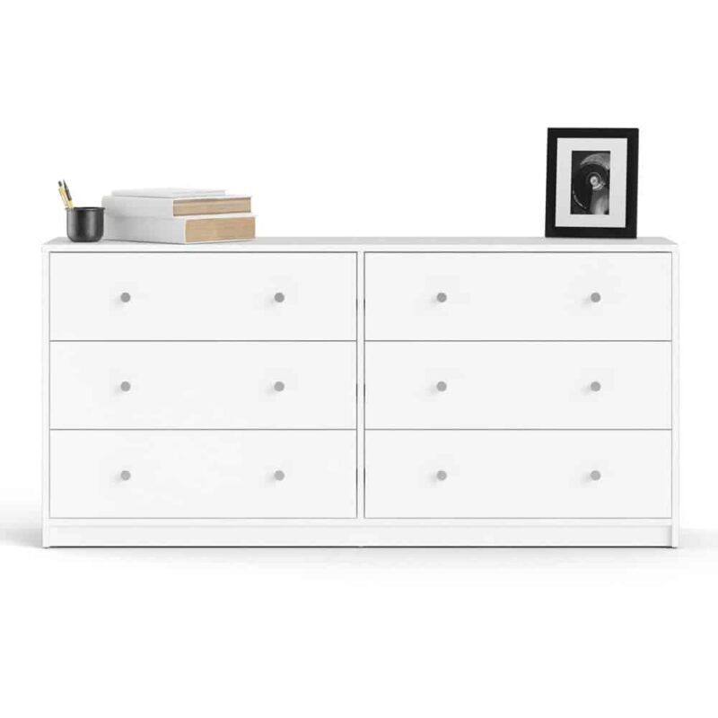 Furniture To Go May 6 Drawer Chest White