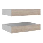 Furniture To Go Naia 2 Underbed Drawers Jackson Hickory Oak