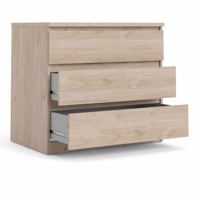 Furniture To Go Naia 3 Drawer Chest Jackson Hickory Oak