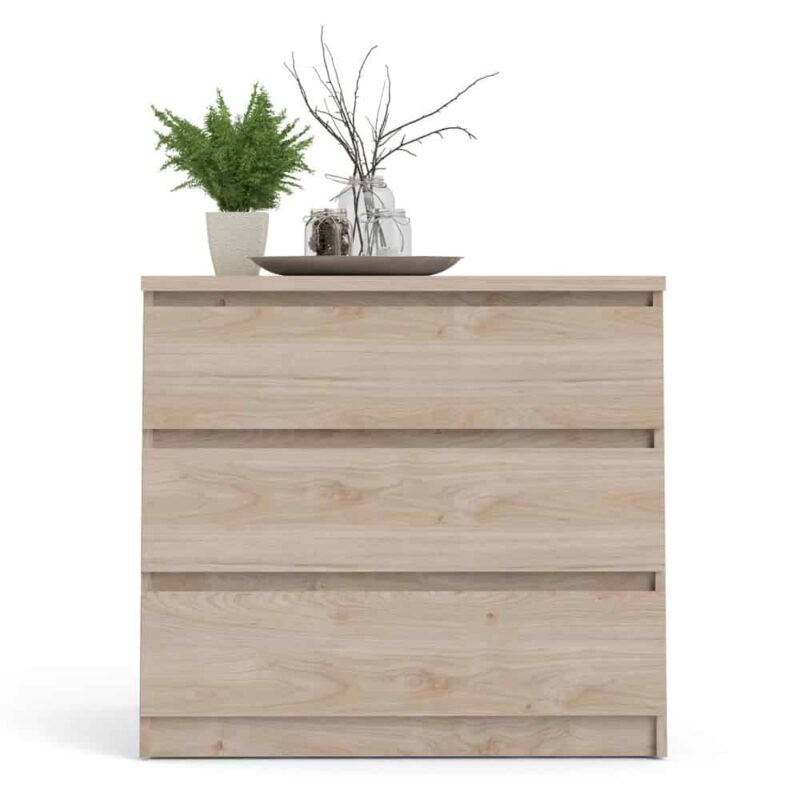 Furniture To Go Naia 3 Drawer Chest Jackson Hickory Oak