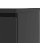Furniture To Go Naia 3 Drawer Chest Matt Black
