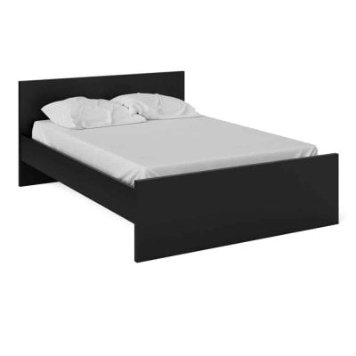 Furniture To Go Naia Double Bed Matt Black