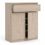 Furniture To Go Naia Sideboard 1 Drawer 2 Doors Jackson Hickory Oak
