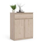Furniture To Go Naia Sideboard 1 Drawer 2 Doors Jackson Hickory Oak