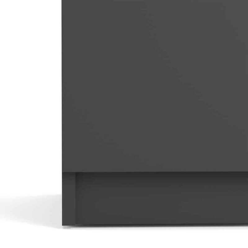 Furniture To Go Naia Sideboard 1 Drawer 2 Doors Matt Black