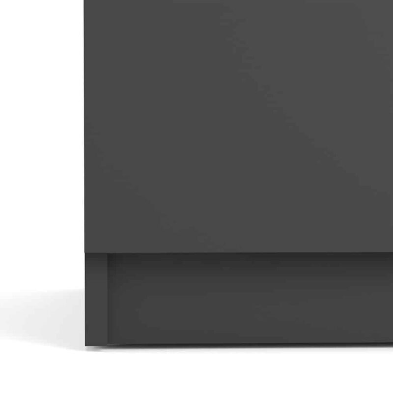 Furniture To Go Naia Sideboard 4 Drawers 2 Doors Matt Black