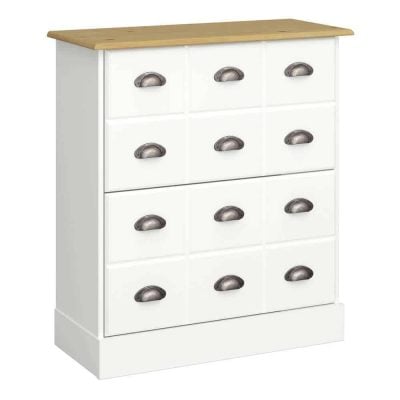 Furniture To Go Nola Shoe Cabinet White Pine