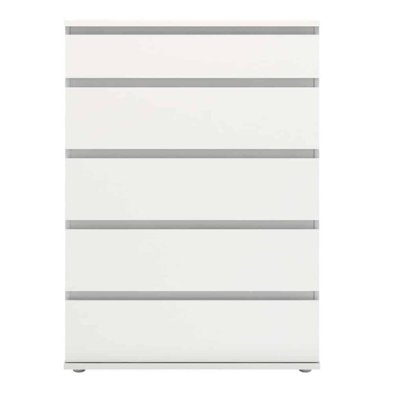Furniture To Go Nova Chest Of 5 Drawers White