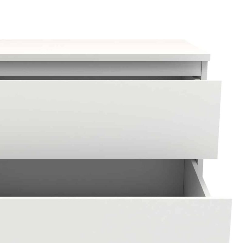 Furniture To Go Nova Narrow Chest Of 5 Drawers White