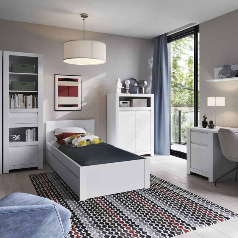 Furniture To Go Novi 2 Door Cabinet Alpine White