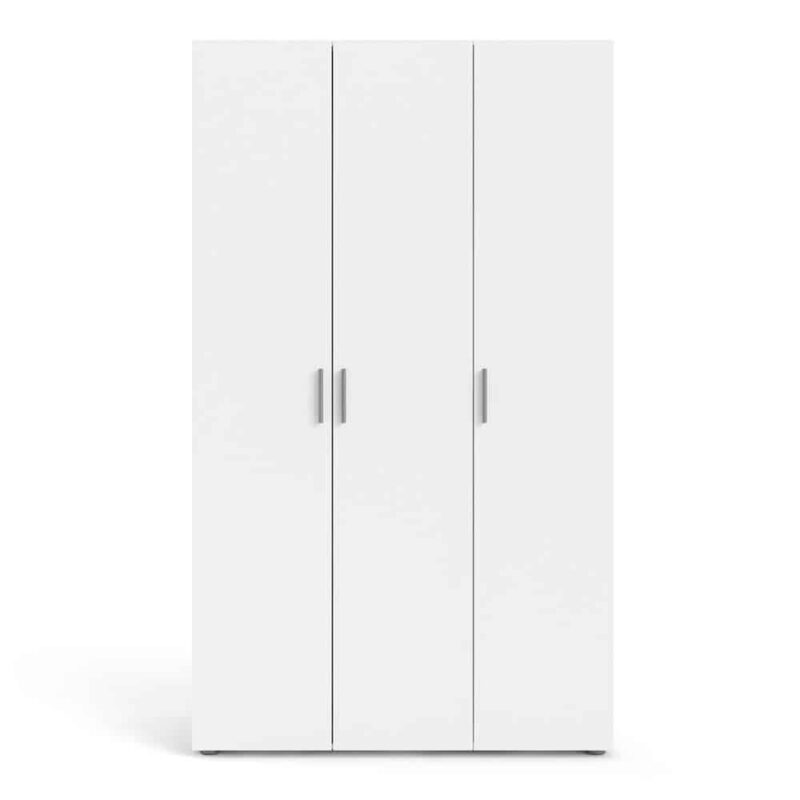 Furniture To Go Pepe 3 Door Wardrobe White