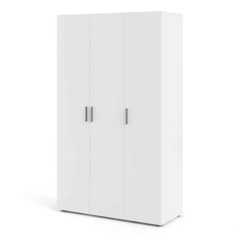 Furniture To Go Pepe 3 Door Wardrobe White
